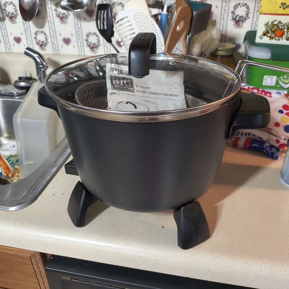 Black Cookware Set with Modern Design and Ample Counter Space